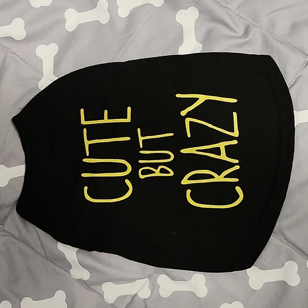 CUTE BUT CRAZY Dog Tank